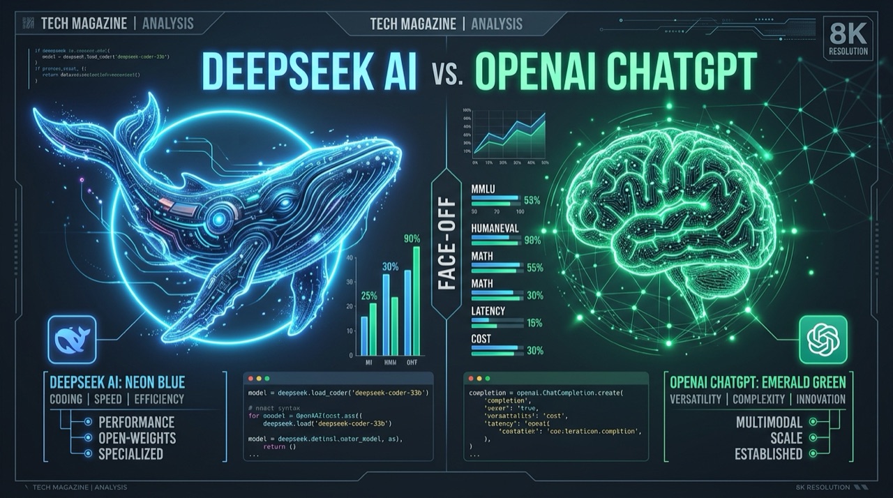 ডিপসিক (DeepSeek) বনাম চ্যাটজিপিটি (ChatGPT): কোনটি কোন কাজে সেরা?