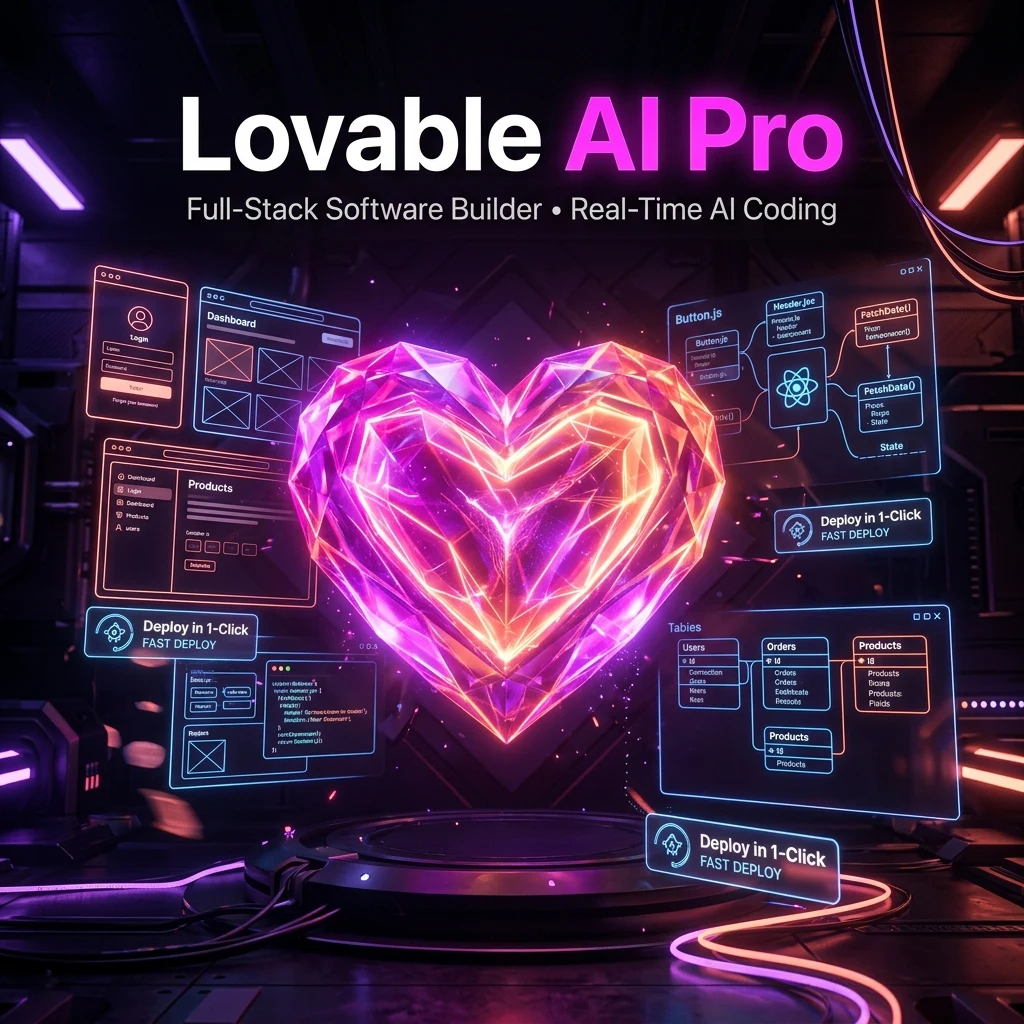 Lovable Pro ১২ মাসের ফুল প্রিমিয়াম সাবস্ক্রিপশন